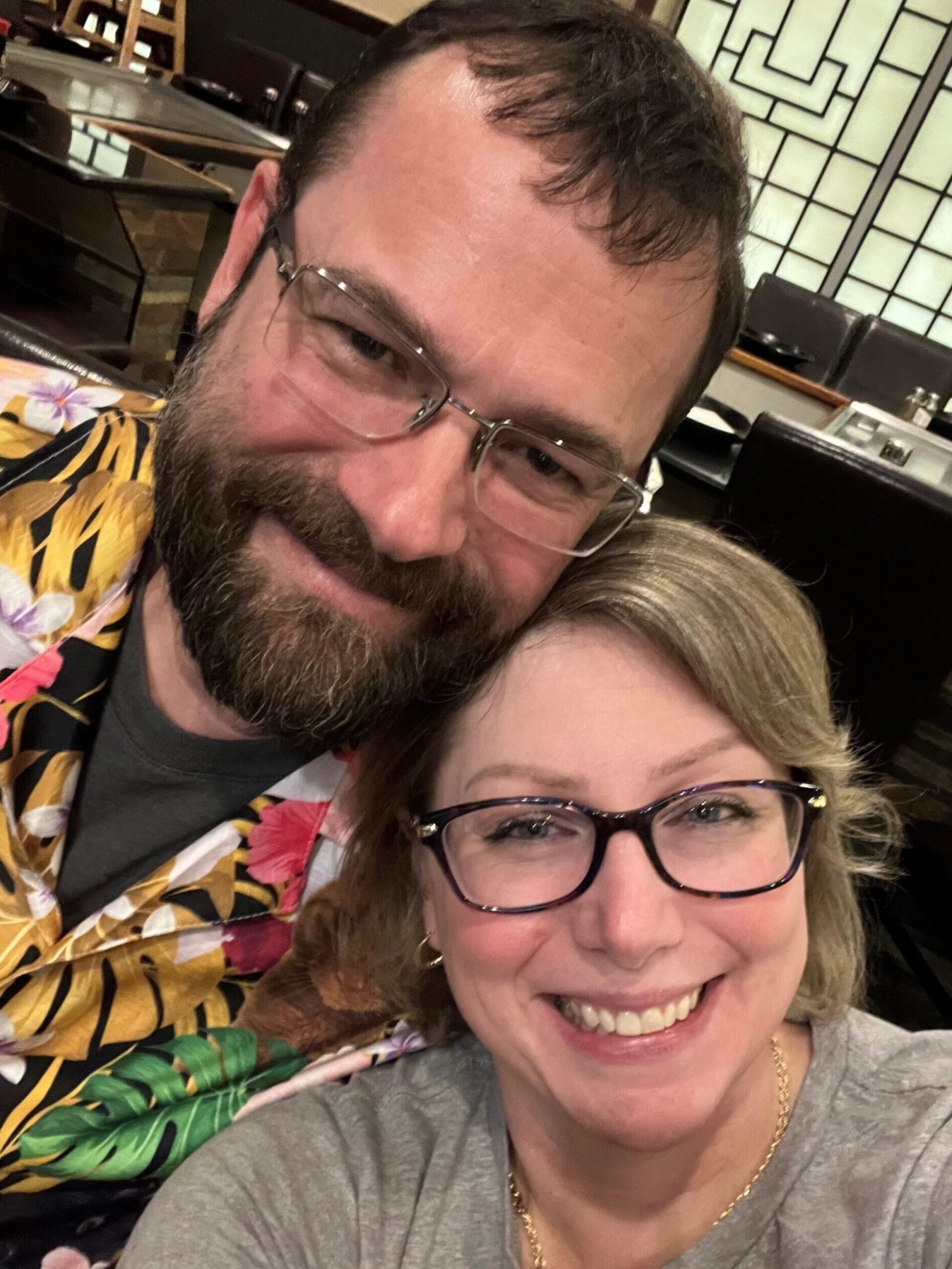 Simone D and husband